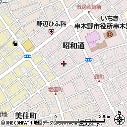 鹿児島県いちき串木野市昭和通229周辺の地図