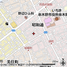 鹿児島県いちき串木野市昭和通231周辺の地図