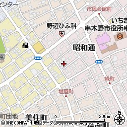 鹿児島県いちき串木野市昭和通263周辺の地図