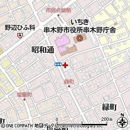鹿児島県いちき串木野市昭和通183周辺の地図