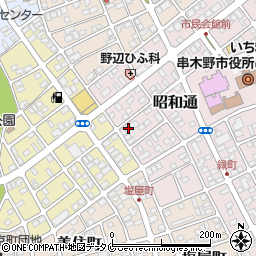 鹿児島県いちき串木野市昭和通264周辺の地図