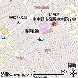 鹿児島県いちき串木野市昭和通238周辺の地図