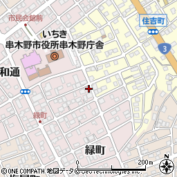 鹿児島県いちき串木野市昭和通152周辺の地図