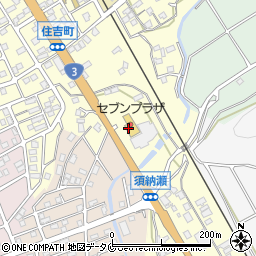 セブンプラザ串木野本店周辺の地図