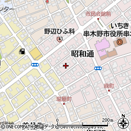 鹿児島県いちき串木野市昭和通261周辺の地図