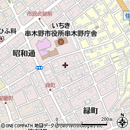 鹿児島県いちき串木野市昭和通143周辺の地図