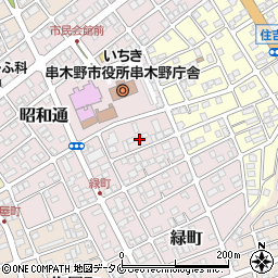 鹿児島県いちき串木野市昭和通141周辺の地図