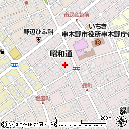 鹿児島県いちき串木野市昭和通242周辺の地図