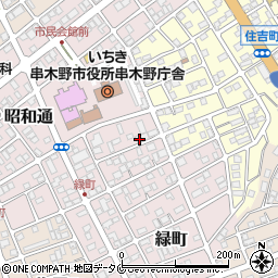 鹿児島県いちき串木野市昭和通137周辺の地図
