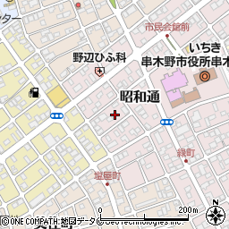 鹿児島県いちき串木野市昭和通259周辺の地図