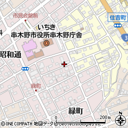 鹿児島県いちき串木野市昭和通136周辺の地図