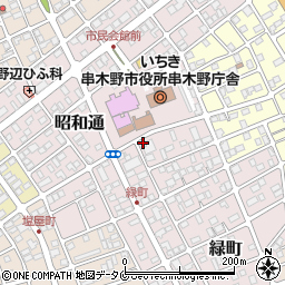 鹿児島県いちき串木野市昭和通149周辺の地図