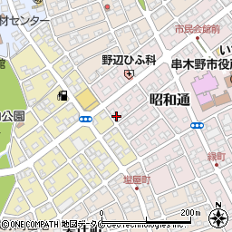 鹿児島県いちき串木野市昭和通268周辺の地図