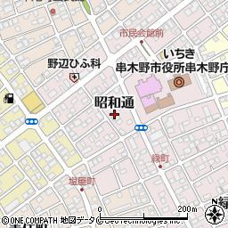 鹿児島県いちき串木野市昭和通245周辺の地図
