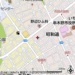 鹿児島県いちき串木野市昭和通269周辺の地図