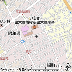 鹿児島県いちき串木野市昭和通142周辺の地図