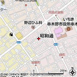 鹿児島県いちき串木野市昭和通255周辺の地図