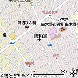 鹿児島県いちき串木野市昭和通247周辺の地図