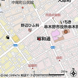 鹿児島県いちき串木野市昭和通254周辺の地図