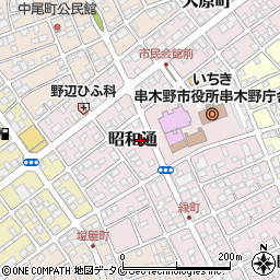 鹿児島県いちき串木野市昭和通249周辺の地図