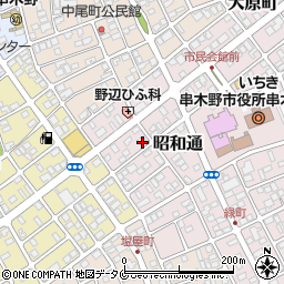 鹿児島県いちき串木野市昭和通278周辺の地図