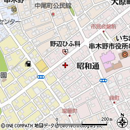 鹿児島県いちき串木野市昭和通274周辺の地図