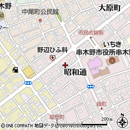鹿児島県いちき串木野市昭和通280周辺の地図