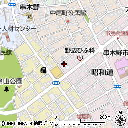 鹿児島県いちき串木野市昭和通20周辺の地図