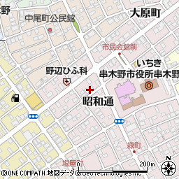 鹿児島県いちき串木野市昭和通282周辺の地図