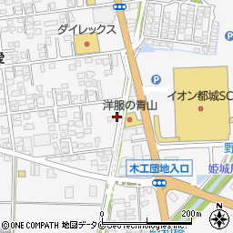 宮崎県都城市早鈴町1530周辺の地図