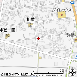 宮崎県都城市早鈴町1541周辺の地図