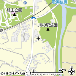 宮崎県都城市都島町116-3周辺の地図