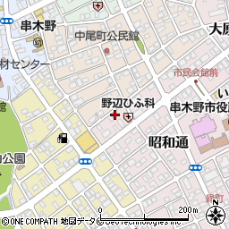 鹿児島県いちき串木野市昭和通28周辺の地図