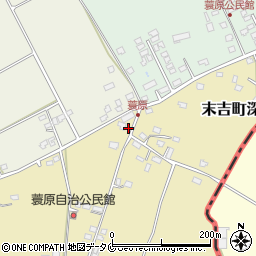 鹿児島県曽於市末吉町深川1634周辺の地図