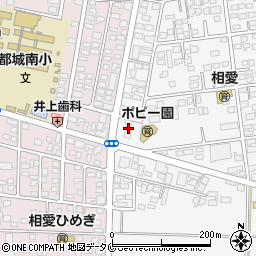 宮崎県都城市早鈴町1608周辺の地図