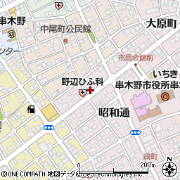 鹿児島県いちき串木野市昭和通38周辺の地図