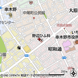 鹿児島県いちき串木野市昭和通31周辺の地図
