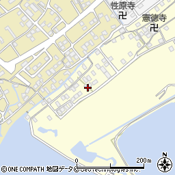 鹿児島県姶良市東餅田4120-1周辺の地図