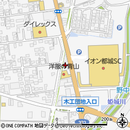 宮崎県都城市早鈴町1528-3周辺の地図