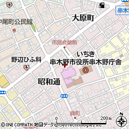 鹿児島県いちき串木野市昭和通129周辺の地図