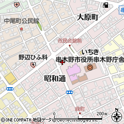鹿児島県いちき串木野市昭和通123周辺の地図