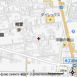 宮崎県都城市早鈴町1561-6周辺の地図