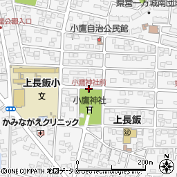 小鷹神社前周辺の地図