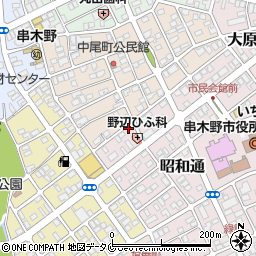 鹿児島県いちき串木野市昭和通32周辺の地図