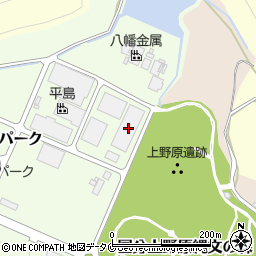 鹿児島県霧島市国分上野原テクノパーク1247周辺の地図