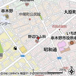 鹿児島県いちき串木野市昭和通35周辺の地図
