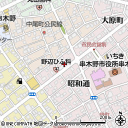 鹿児島県いちき串木野市昭和通39周辺の地図