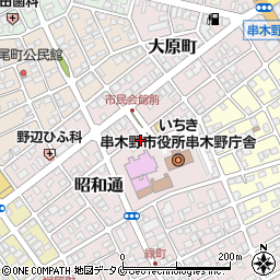 鹿児島県いちき串木野市昭和通131周辺の地図