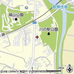 宮崎県都城市都島町127-3周辺の地図