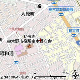 鹿児島県いちき串木野市住吉町134周辺の地図